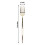 Efavormart24Pack | 8" Γυαλιστερό Χρυσό Πλαστικό Πιρούνι Μαχαιροπήρουνων, Κομψά 2