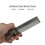 1pc Gentelman Barber Styling Metal Comb Ανοξείδωτη Ανδρική Χτένα Γενειάδας Εργαλεία Σμίλευσης για 5