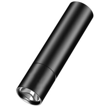 LED svítilna 2 kusy, super jasné dobíjecí taktické světlo s baterií a USB kabelem, 3 režimy zoomování mini pero světlo pro kempování,
