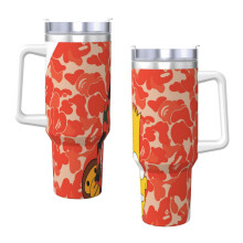 Bape40oz H2.0 rostfritt stål vakuumisolerad tumbler med lock och sugrör för vatten, iste eller kaffe, smoothie
