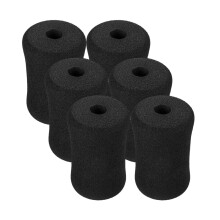 Eease6Pcs Capas de Espuma para Máquina de Extensão de Pernas, Almofadas de Espuma de Substituição para Exercícios na Academia