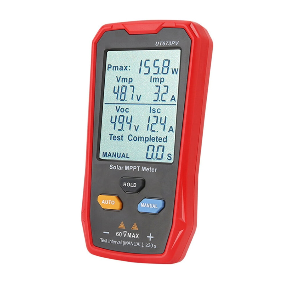 Open Circuit Voltage Troubleshooting Tool Solar Panel Tester 800W Photovoltaic Multimeter Solar Mppt Meter Lcd Screen 9395123157009