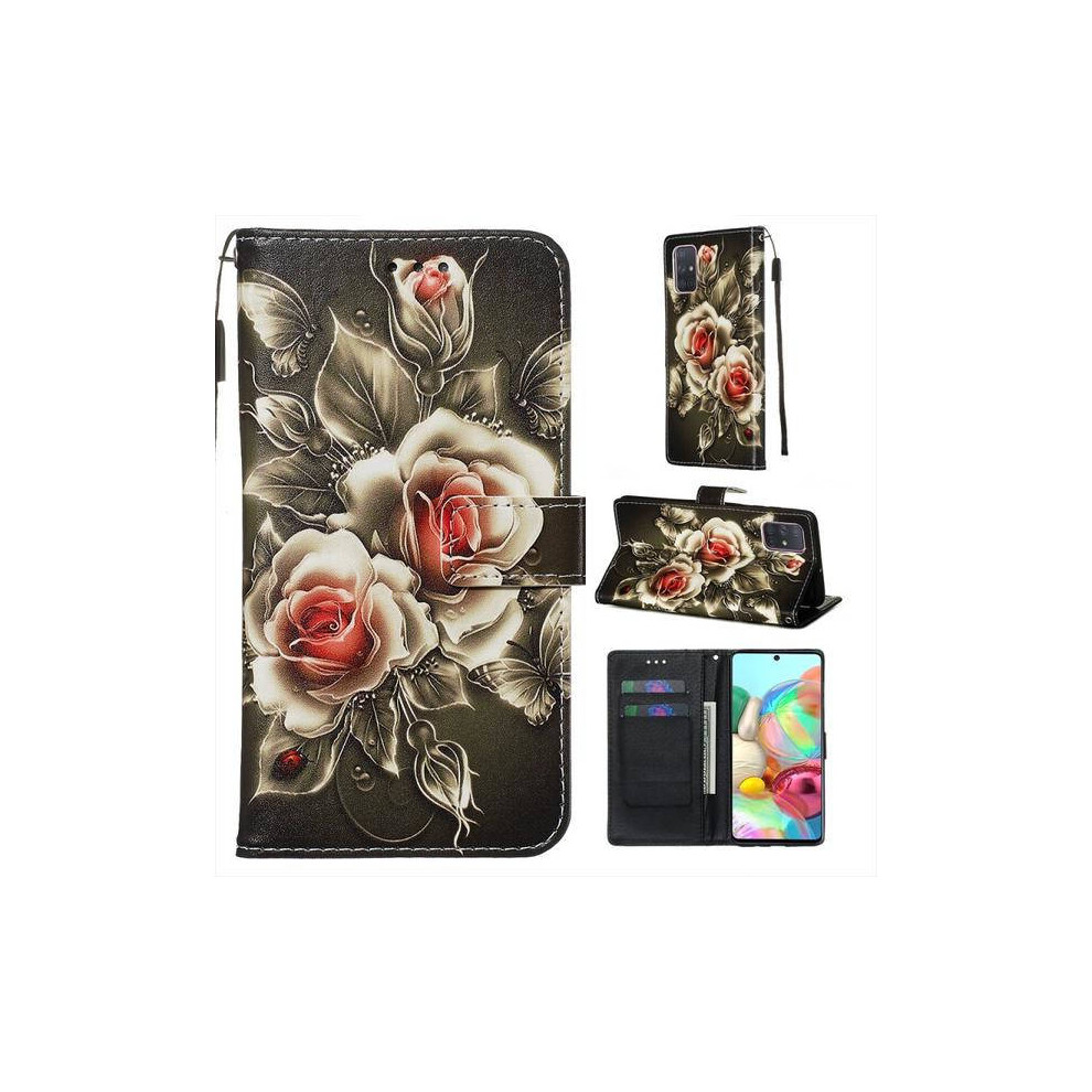 Wallet Case Compatible With Samsung Galaxy A51 Â Roses 9395123157269
