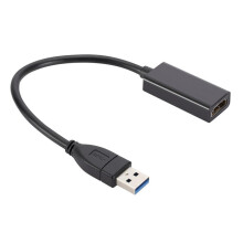 Cábla Tiontaire Adapter Fuaime Físe USB3.0 go HDMI LZYWOD HDTV do Ríomhaire Glúine 1080P -UKHOT E9C3
