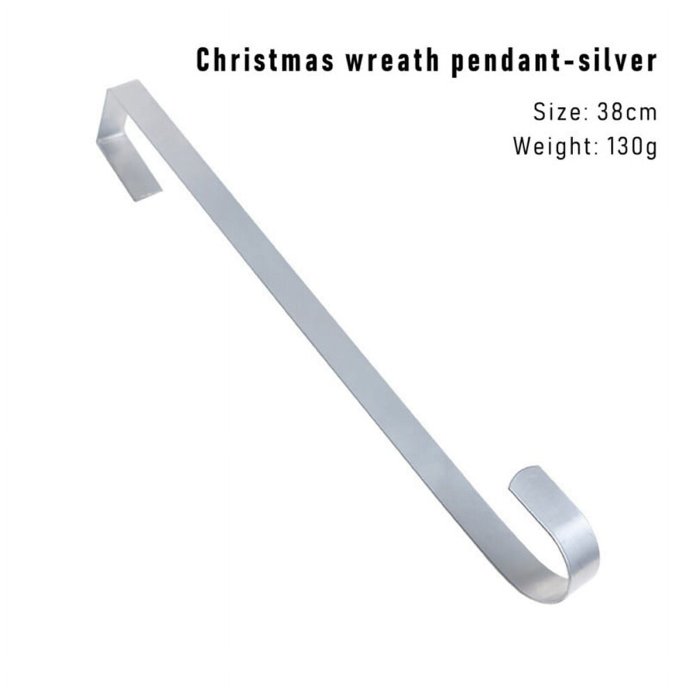 Christmas Wreath Hook,Metal Wreath Hanger For Front Door Party Xmas Decoration Home Pendant Hooks 9395123157788