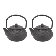 2 x 50 ml japansk støbejerns tekande leveres + si tekande