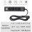 Πολύπριζο τοίχου με USB, 4 πρίζες AC και 2 θύρες USB, καλώδιο επέκτασης επίπεδης πρίζας 2