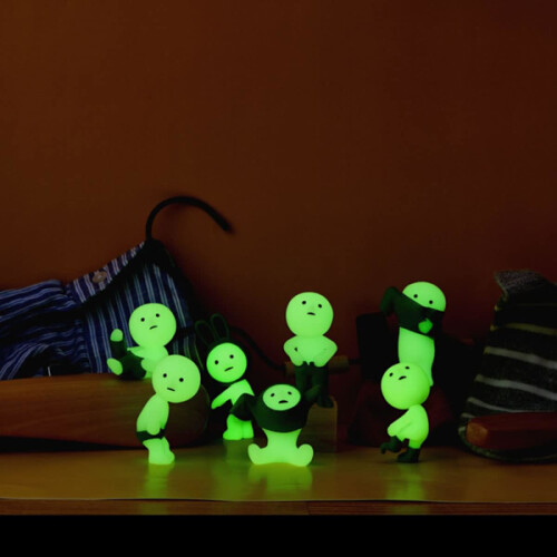 Γνήσιο κουτί τυφλών Smiski Corner Luminous Elf Series, δώρο φιγούρας, τυχαίο στυλ, 1 τεμάχιο 2