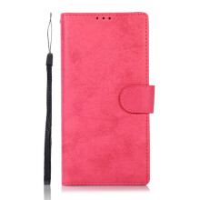 Kompatibel med Samsung Galaxy S22Ultra - Praktisk LEMAN Pung-etui Pink