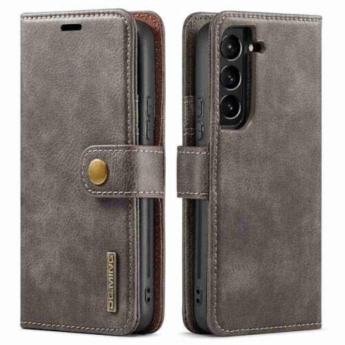 DG.MING Galaxy S23Plus2in1Magnet-cover/cover grå