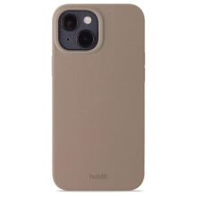 Clúdach Silicone Mocha Donn atá comhoiriúnach le iPhone15 Mobile Cover Silicone