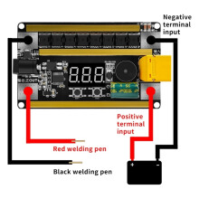 Für DIY-Punktschweißgeräte-Controller, Punktschweiß- und Stromregler mit digitaler Anzeige, Punktschweißmaschinen-Controller