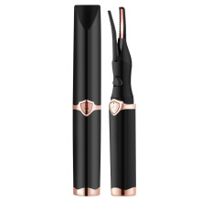 Heated eyelash curler, 2 in 1 eyelash curler with built-in comb and 3 temperature settings