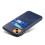 Kompatibel med iPhone13 - KSQ Cover med kortrum - Blå 3