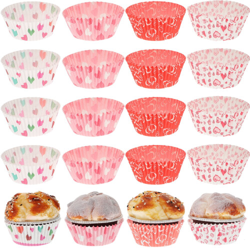 800 Stück Cupcake-Förmchen, Papierförmchen, Cupcake-Backförmchen