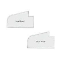 Xubond Tools, Schnittmuster-Set für niedliche Taschen, Mode-Nählineal aus Acryl, Skalenlineal