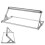 FUYGRCJ Cutting Machine Support Frame, Foldable Table Saw Stand with Adjustable Height (2.17-5.91inch), Material Holder Work Bracket 5