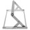 FUYGRCJ Cutting Machine Support Frame, Foldable Table Saw Stand with Adjustable Height (2.17-5.91inch), Material Holder Work Bracket 3
