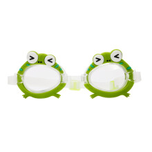 Gloiní Snámha Cartúin le Strap Inchoigeartaithe, Gearrthóg Sróine, Lionsa Trédhearcach, Fráma Silicone, Gloiní Tumadóireachta Frithcheo
