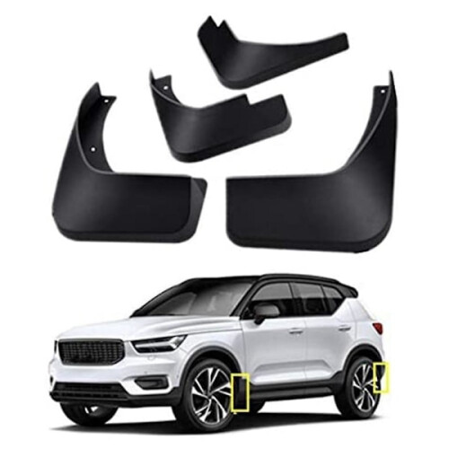 Λασπωτήρες, συμβατοί με Volvo XC40 2018 2019 2020 2021 (σετ τεσσάρων τεμαχίων) 1