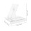 Support pliable pour tablette d'ordinateur, tablette de cuisine ou bureau, compatible avec les tablettes rigides. 4