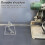 FUYGRCJ Cutting Machine Support Frame, Foldable Table Saw Stand with Adjustable Height (2.17-5.91inch), Material Holder Work Bracket 8