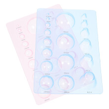 2 Pcs Mud Extractor Clay DIY Accessories Artwork Molds Tool Half Round Takers Flower Petals Making