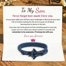 Herrenarmband, Set aus echter Perlenkette und Ohrringen, Brautschmuck-Set, Hochzeitschoker, maritimes Armband mit Anhängern, Schildkrötenmotiv