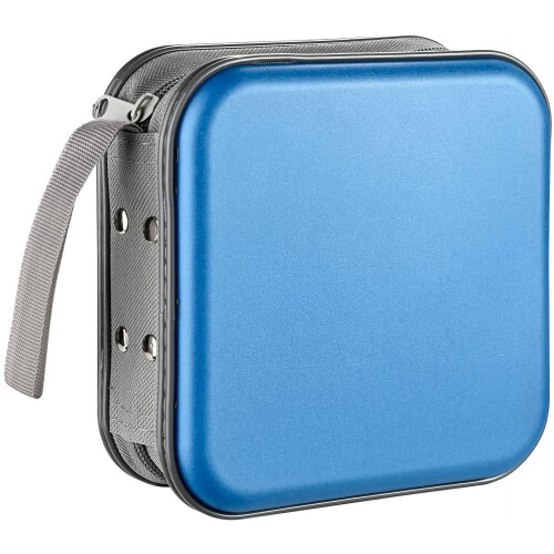 Custodia per DVD, custodia per CD da 48 posti, custodia portatile per CD, porta CD in plastica rigida, organizer per DVD e CD per auto.