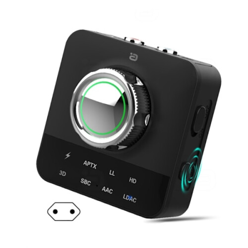 Συμβατό με Bluetooth LDAC5.0Δέκτης ήχου με μικρόφωνοRCA3.5mmAux3DΣτερεοφωνικός προσαρμογέας