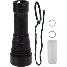 Wiederaufladbare Taucherlampe mit 3000 Lumen, wasserdicht nach IPX8, Schnorchellampe mit 5 Modi, geeignet für Tiefsee- und Höhlentauchen