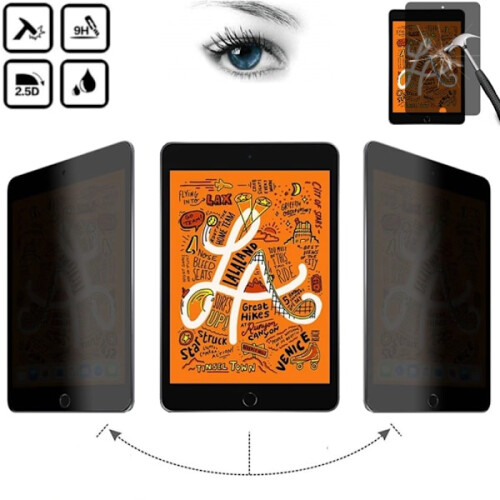 Επιλέξτε προστατευτικό οθόνης Antispy συμβατό με iPad Air/Pro/Mini1/2/3/4/5/6/7/8/9/11 - Διαφανές