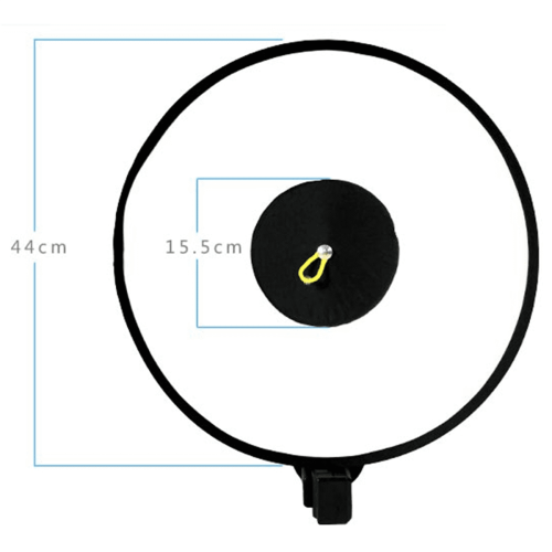 Φορητό, πτυσσόμενο, στρογγυλό φλας 44cm Softbox με διαχύτη Speedlite, ανακλαστικό λουράκι 1