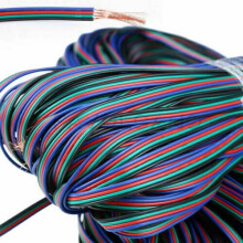 Cable de extensión de 2/4/5 pines con conector para tira de luz LED 3528/5050