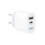 dobbeltportsoplader1x USBA1x USB-C 1