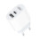 dobbeltportsoplader1x USBA1x USB-C 2