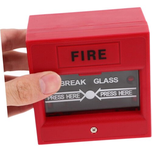 Emergency Door Release Glass Break Alarm for Fire Exit and Home Security Quick Response Button 1