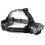 Lampada frontale Dekaim, ricarica USB T6, impermeabile, torcia per esterni 2