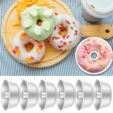 Wekvgz 12-teiliges Set stapelbarer, antihaftbeschichteter Rührkuchenformen, eloxierte Rohrformen, ofenfest für Biskuit- und Chiffonkuchen,