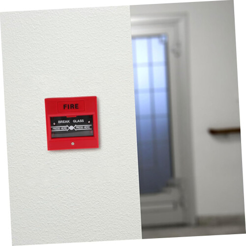 Emergency Door Release Glass Break Alarm for Fire Exit and Home Security Quick Response Button 2