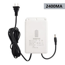 Adaptateur secteur pour caméra de surveillance avec alimentation sans interruption (UPS) 12 V 2 A étanche à la pluie