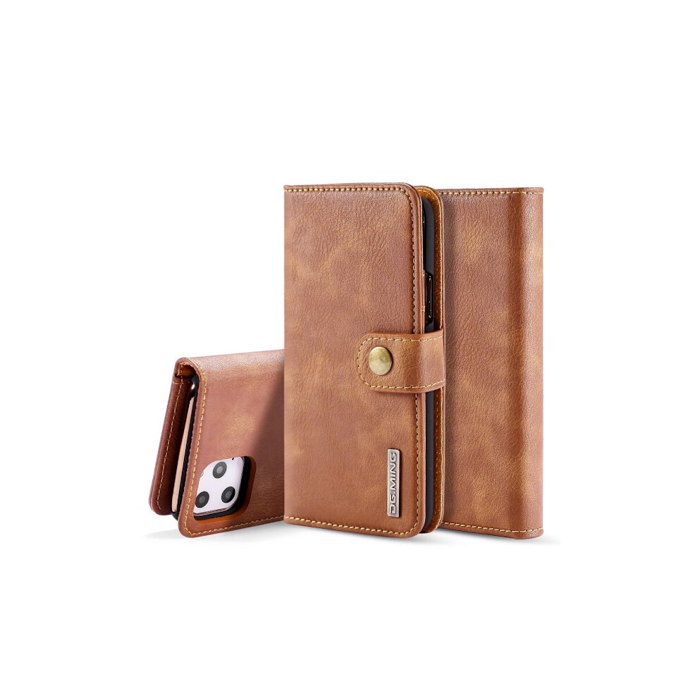 Compatible With Iphone 11 Pro Max - Dg.ming Wallet Case/Magnetic Cover - Brown 9395123584300