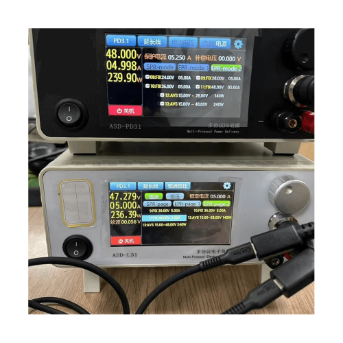 240W Quick Charge Heat Type-C Data Cable Electric Soldering Iron Input Cable With E-MAKER Chip Copper Core 2