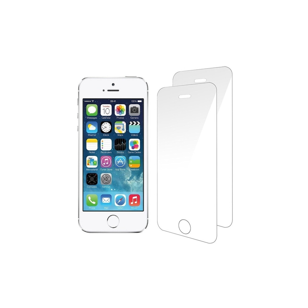 2-Pack Tempered Glass For Compatible With Iphone 5/5S & Se 9395123686349