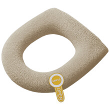 Pokrowiec na deskę sedesową Washranp Soft Plush, uniwersalny pokrowiec na deskę sedesową w jednolitym kolorze z uchwytem, grubszy, cieplejszy,