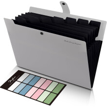 Organizér na dokumenty Changmaius5Pockets v tvare harmoniky, rozširujúce sa priečinky, prenosný organizér na dokumenty, veľkosť A4/Letter,