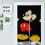 Κουρτίνα πόρτας Mickey Mouse, ταπετσαρία κουρτίνας πόρτας συσκότισης 34x57 ιντσών, 3