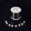 1Roll 0.8mm Black Elastic Stretch Polyester Jewelry Bracelet Crystal String Cord (60m/Roll) 6