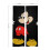 Κουρτίνα πόρτας Mickey Mouse, ταπετσαρία κουρτίνας πόρτας συσκότισης 34x57 ιντσών, 2