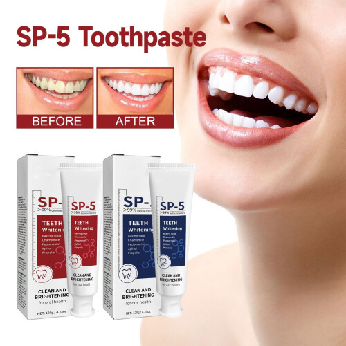 Bright Toothpaste Gloss Teeth ning Sp5Sp5Toothpaste Super Toothpaste Sp5Probiotic Toothpaste Deep Cleansing Care Toothpaste Fresh Breath120g!